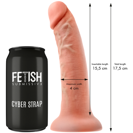 FETISH SUBMISSIVE CYBER STRAP - HARNAIS AVEC TÉLÉCOMMANDE DILDO WATCHME S TECHNOLOGIE