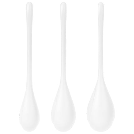 SATISFYER - ENSEMBLE ENTRAÎNEMENT YONI POWER 1 BLANC