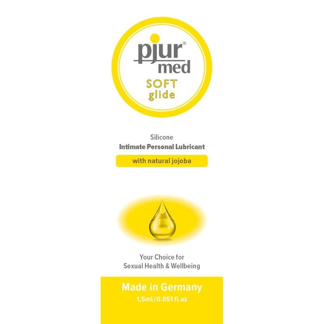 PJUR - LUBRIFIANT SILICONE MED SOFT GLIDE 1.5 ML