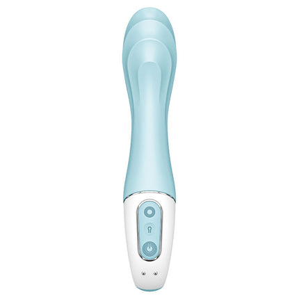 SATISFYER - AIR PUMP VIBRATOR 5+ APP GONFLABLE G-SPOT VIBRATOR BLEU