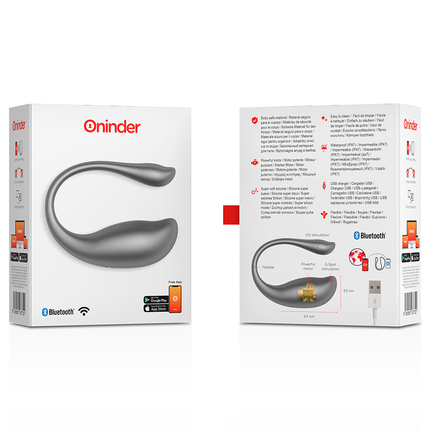 ONINDER - LISBOA G-SPOT & CLITORAL STIMULATEUR ROSE - APPLICATION GRATUITE