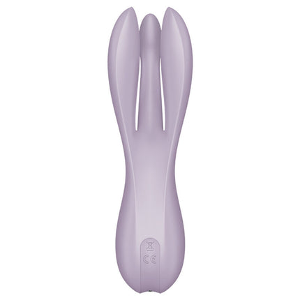 SATISFYER - VIBRATEUR THREESOME 2 VIOLET