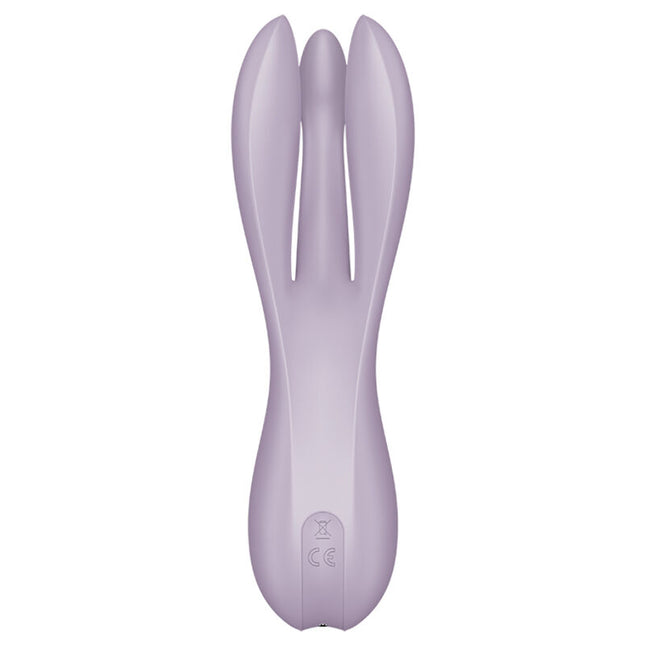 SATISFYER - VIBRATEUR THREESOME 2 VIOLET