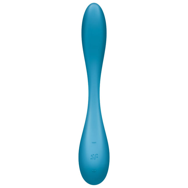 SATISFYER - VIBRATEUR MULTI G-SPOT FLEX 5 BLEU