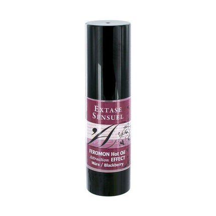 EXTASE SENSUAL - HUILE DE MASSAGE EFFET CHAUFFANT AUX PHÉROMONES DE MÛRE 30 ML