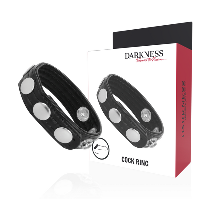 DARKNESS - SIMPLE FETISH RING