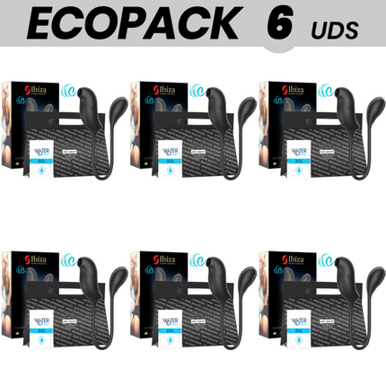 ECOPACK 6 UNITÉS - STIMULATEUR IBIZA AVEC ASPIRATION ET VIBRATION MAGIQUES DU CLITORIS