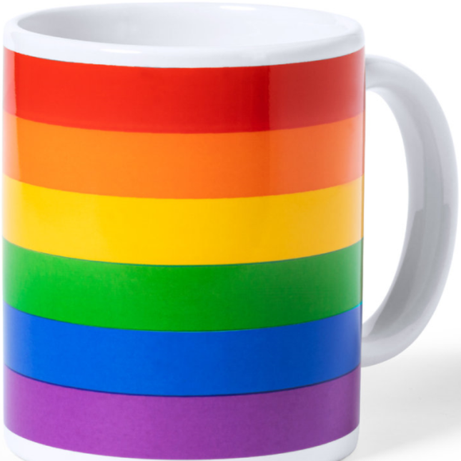 PRIDE - COUPE DRAPEAU LGBT EN BOITE INDIVIDUELLE KRAFT /en/pt/en/fr/it/