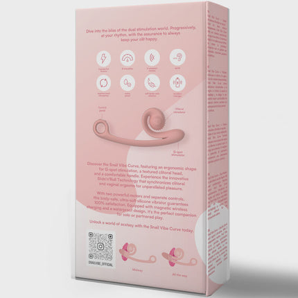 SNAIL VIBE - VIBRATEUR COURBE ORANGE