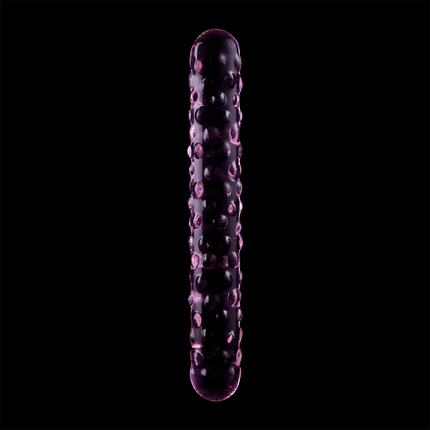 NEBULA SERIES BY IBIZA - MODÈLE 15 GODE EN VERRE BOROSILICATE ROSE 18.5 CM -O- 3 CM