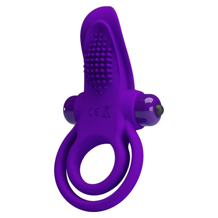 PRETTY LOVE - DOUBLE ANNEAUX VIOLET