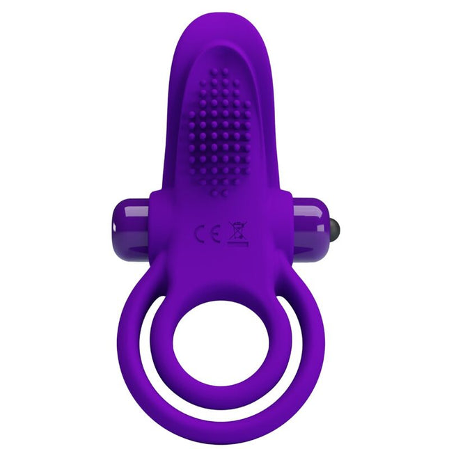 PRETTY LOVE - DOUBLE ANNEAUX VIOLET
