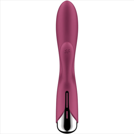 SATISFYER - SPINNING RABBIT 1 CLITORIS ET STIMULATION DU POINT G ROUGE