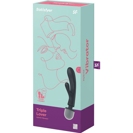 SATISFYER - TRIPLE LOVER GRIS