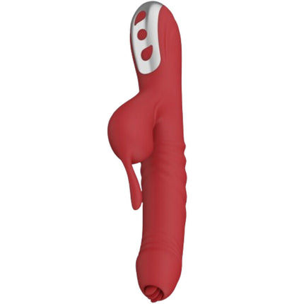 ARMONY - VIBRATEUR ET SUÇON SUCK AVEC LANGUE STIMULANTE BOURGOGNE