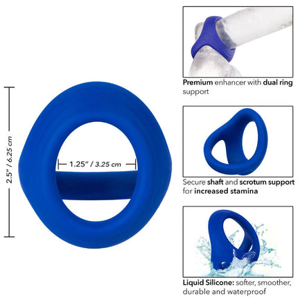 CALEXOTICS - ADMIRAL COCK BALL DOUBLE ANNEAU BLEU