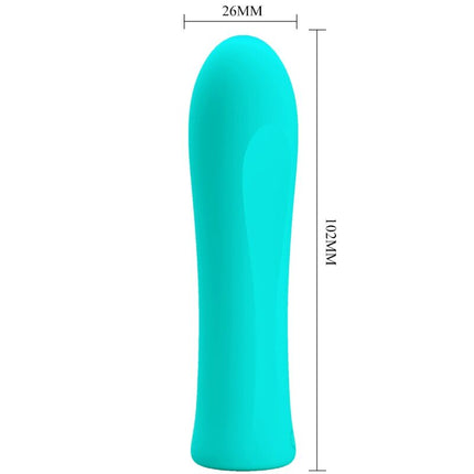 PRETTY LOVE - VIBRATEUR SUPER PUISSANT ALFREDA VERT EAU
