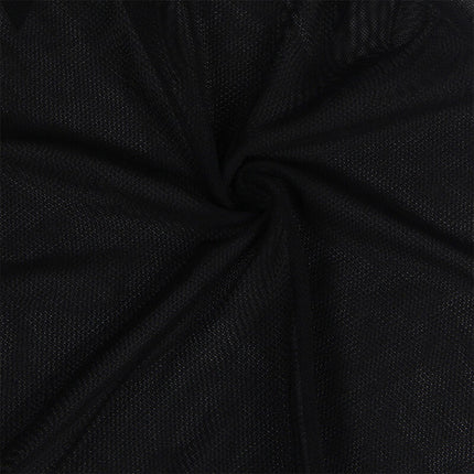 SUBBLIME - TISSU TULLE BABYDOLL AVEC DENTELLE ET DÉTAIL FLEUR NOIR L/XL