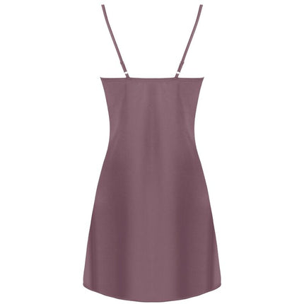 LIVCO CORSETTI FASHION - JACQUELINE LC 90249 ROBE DE CHAMBRE + CHEMISE + CULOTTE VIOLET L/XL