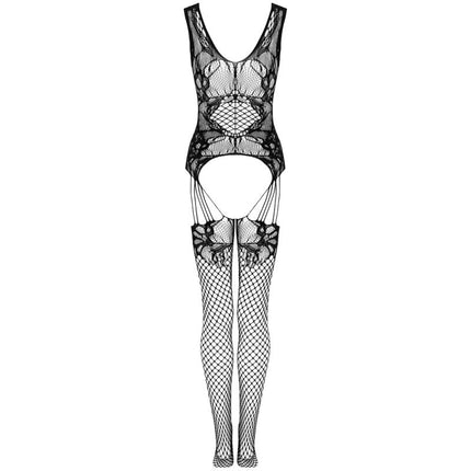 LIVCO CORSETTI FASHION - BODYSTOCKING JULOVE NOIR TAILLE UNIQUE
