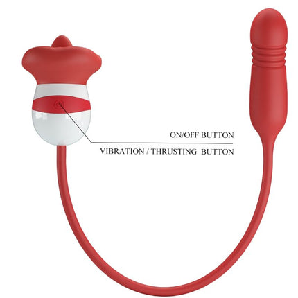 PRETTY LOVE - ASHLYNN MASTURBATEUR BOUCHE ROUGE