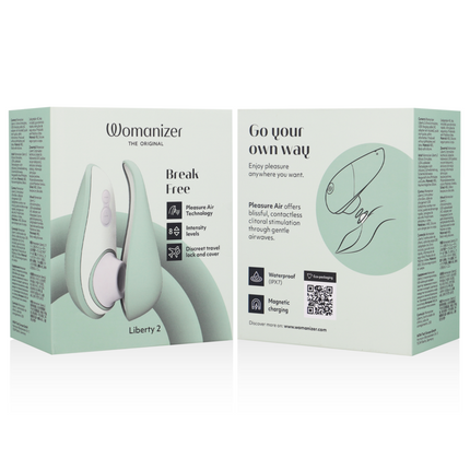 WOMANIZER - LIBERTY 2  VERT CLAIR