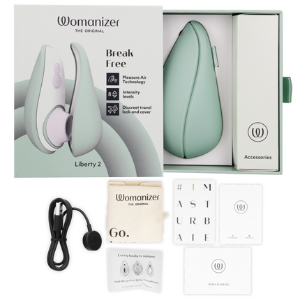 WOMANIZER - LIBERTY 2  VERT CLAIR