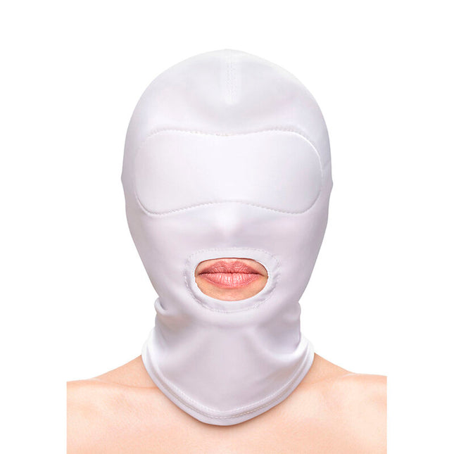 NS NOVELTIES - FETISH & FASHION CAGOULE BOUCHE NYLON BLANC