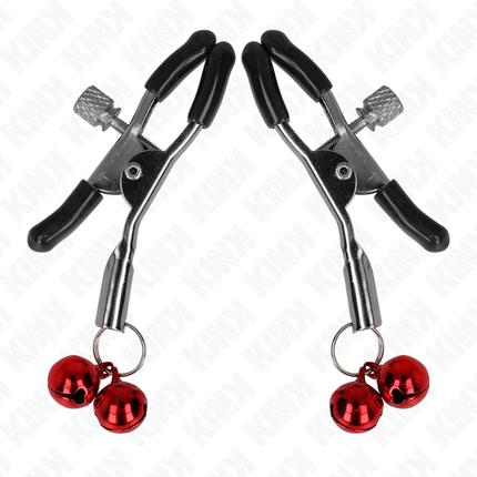 KINK - PINCE À METON DOUBLE CLOCHE ROUGE 6 CM
