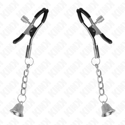 KINK - PINCES À TÉLÉTON PENDENTIF CLOCHE ARGENT 6 CM