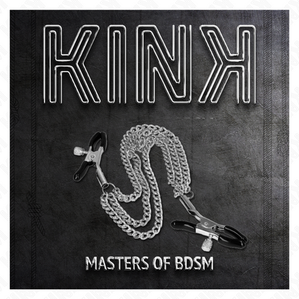 KINK - PINCES À METELIER AVEC 3 CHAÎNES ARGENT 20/23/28 CM