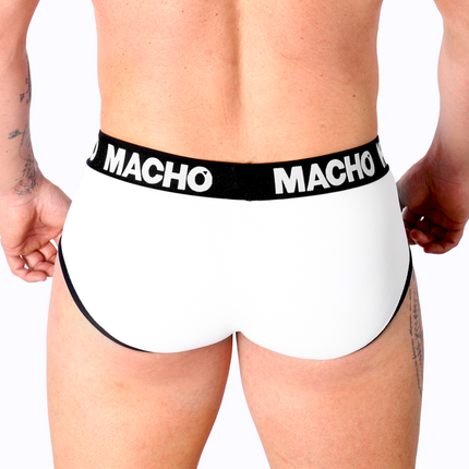 MACHO - MS30BL SLIP BLANC M