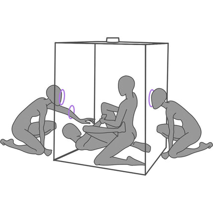 SECRET DOME - KINK CLUB CABINE SCANDALE PURPLE