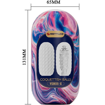PRETTY LOVE - VENUS X COQUETTISH BALLS BLANC