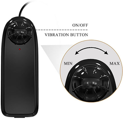 BAILE - CATOBLEPAS VIBRATEUR RÉALISTE 20,6 CM FLESH TÉLÉCOMMANDE
