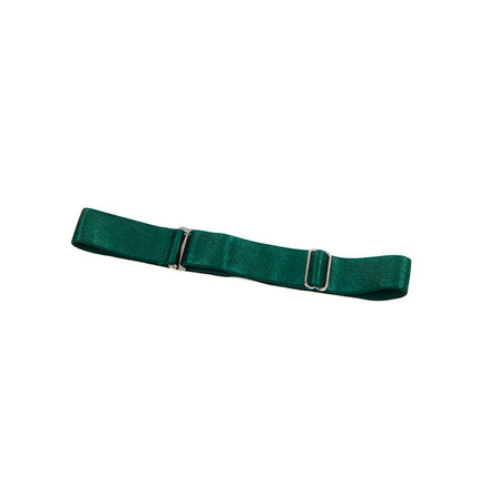 SUBBLIME - 955434 ROBE À BRETELLES EN CUIR VERT S/M