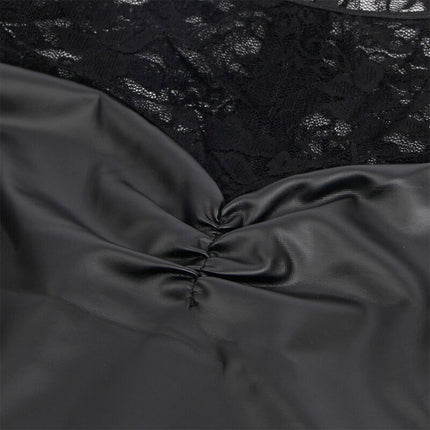 SUBBLIME - 955595 ROBE À MANCHES LONGUES AVEC DENTELLE NOIRE S/M