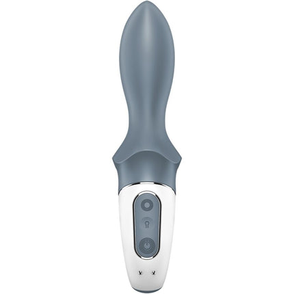 SATISFYER - AIR PUMP BOOTY 1 VIBRATEUR GONFLABLE ANAL GRIS