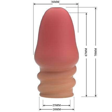 PRETTY LOVE - JEREMY PENIS PLUS EPAIS ROSE