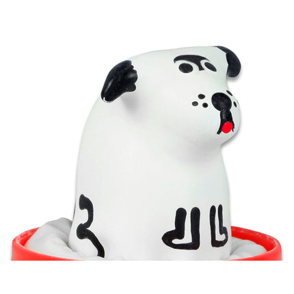 CONDOMERIE - PRÉSERVATIFS FANTAISIE PEINTS À LA MAIN CHIEN DALMATIEN