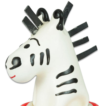 CONDOMERIE - PRÉSERVATIFS FANTAISIE PEINTS À LA MAIN ZEBRA