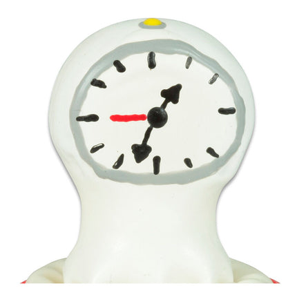 CONDOMERIE - HORLOGE À PRÉSERVATIFS FANTAISIE PEINTE À LA MAIN