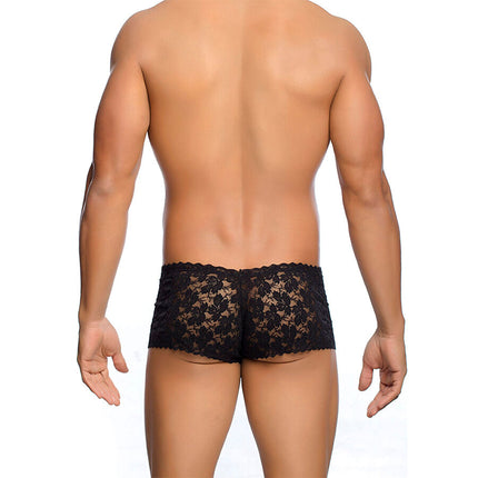 MOB - BOXER EN DENTELLE NOIRE TAILLE L/XL