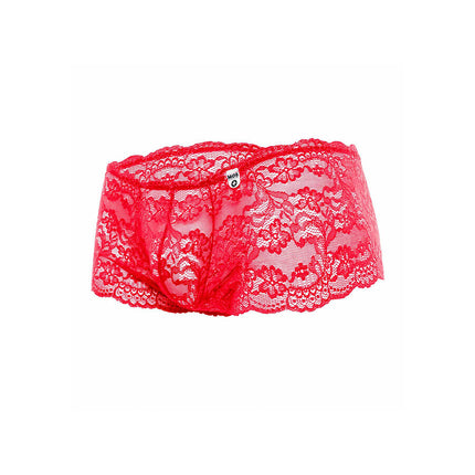 MOB - BOXER EN DENTELLE ROUGE TAILLE S/M