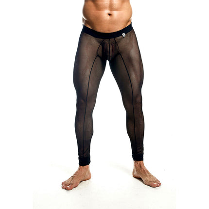 MOB - COLLANTS NOIRS TRANSPARENTS TAILLE XL