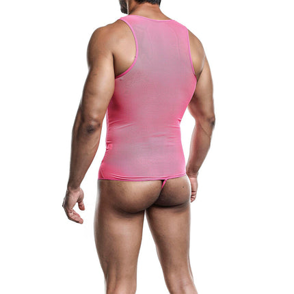 MOB - BODY TRANSPARENT ROSE TAILLE S/M