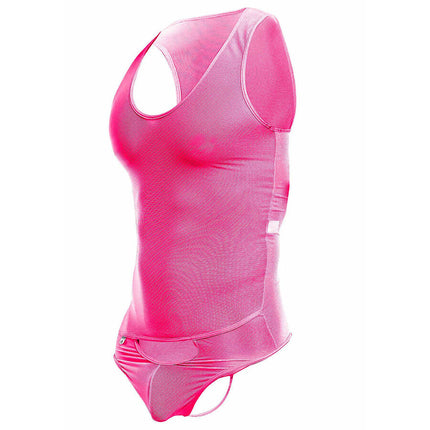 MOB - BODY TRANSPARENT ROSE TAILLE S/M