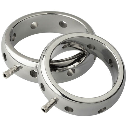 ELECTRASTIM - ANNEAU PÉNIS ÉLECTROMAGNÉTIQUE PRESTIGE EN MÉTAL 46 MM