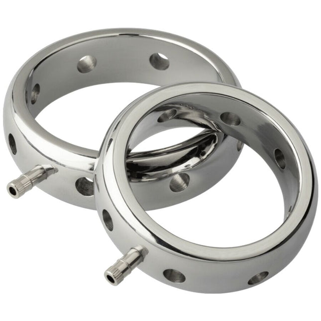 ELECTRASTIM - ANNEAU PÉNIS ÉLECTROMAGNÉTIQUE PRESTIGE EN MÉTAL 46 MM