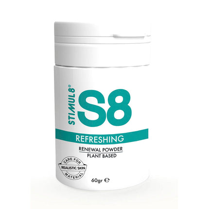 STIMUL8 - S8 POUDRE RAFRAÎCHISSANTE NATURELLE RENOUVELANTE 60 GR